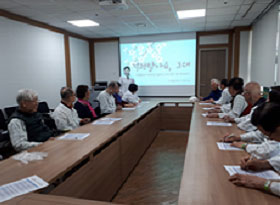 재활환자 교육 사진