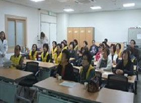 자원봉사자 교육1 사진