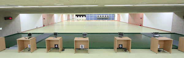 10m 사격장 (10m Shooting Range) 이미지
