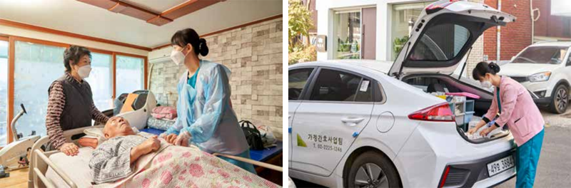 가정간호 이미지입니다.