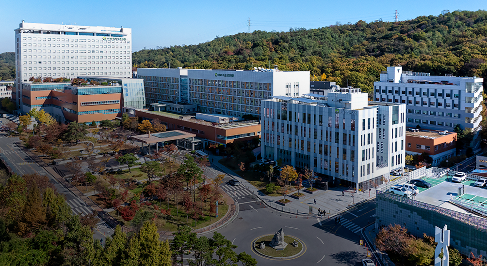 국민과 국가유공자를 위한 공공의료의 중심 여기는 중앙보훈병원입니다.